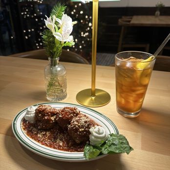 Anna Pizza - Wagyu Meatballs - Pizza Near Me - Los Angeles, California