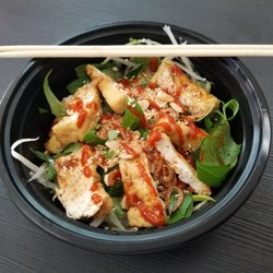 Tofu Walnut Papaya Salad