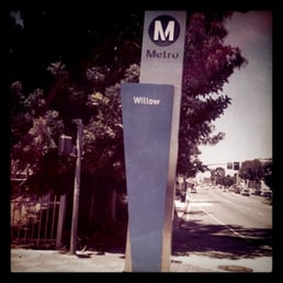 Front of the station.