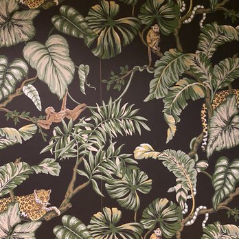 Brunch 101 - White Lotus wallpaper in bathroom.... - Breakfast & Brunch Near Me - Cathedral City, California Brunch 101 - White Lotus wallpaper in bathroom.... - Breakfast & Brunch Near Me - Cathedral City, California