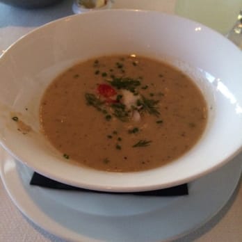 Flagler Steakhouse - Sweet corn and lobster chowder - Steakhouses Near Me - Palm Beach, Florida