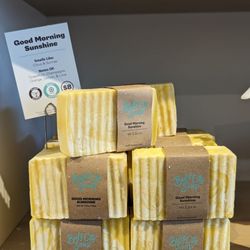 Buff City Soap- Clarence - "Rise and shine with a cheerful splash of champagne and citrus fruits. This fresh, fizzy concoction awakens the senses".