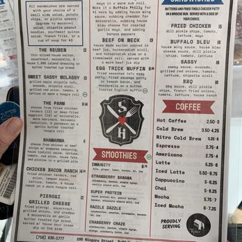 Strong Hearts Buffalo - Menu - Juice Bars & Smoothies Near Me - Buffalo, New York