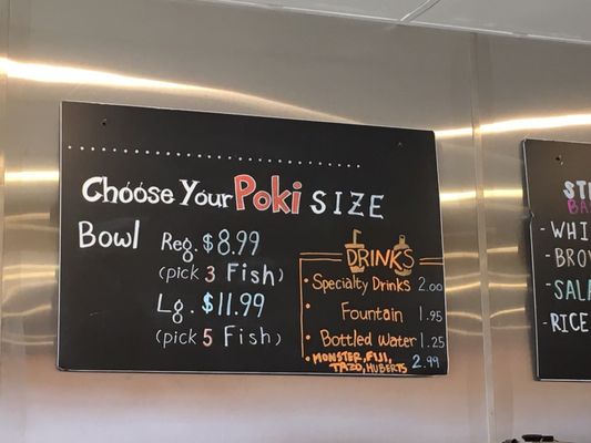 Menu photo 1 Poki Monster Brea, CA