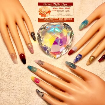 Great Nails & Spa - Marble and Ombré for Dip Powder or Solar Power... - Nail Salons Near Me - Lubbock, Texas