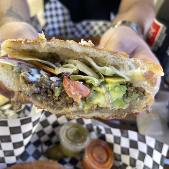 El Santo Kamaron - Torta Bisteck - Seafood Near Me - Ennis, Texas El Santo Kamaron - Torta Bisteck - Seafood Near Me - Ennis, Texas