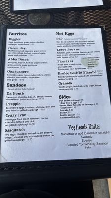 Menu photo 8 Frankie & Lola's Front Street Cafe Morro Bay, CA