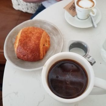 Maison Marcel - Chocolate Croissant and coffee - Bakeries Near Me - Chicago, Illinois Maison Marcel - Chocolate Croissant and coffee - Bakeries Near Me - Chicago, Illinois