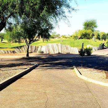 Red Mountain Ranch Country Club - Railroad ties! Pete Dye landmark! - Golf Near Me - Mesa, Arizona Red Mountain Ranch Country Club - Railroad ties! Pete Dye landmark! - Golf Near Me - Mesa, Arizona