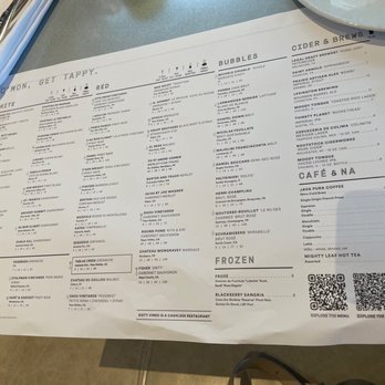 Sixty Vines - Drink Menu - Wine Bars Near Me - Houston, Texas