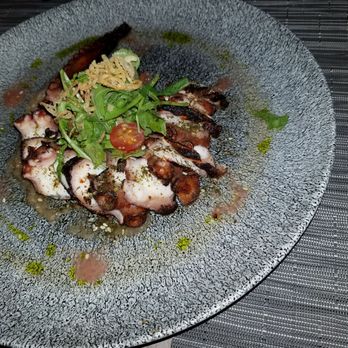 Basalt - Charred tako! Get this too! - New American Near Me - Honolulu, Hawaii Basalt - Charred tako! Get this too! - New American Near Me - Honolulu, Hawaii