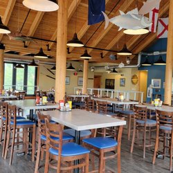 Shipwrecked Brew Pub - Upstairs dining area.