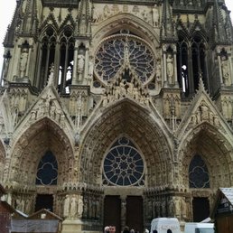 The cathedral at Reims