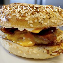 Breakfast Bagel Sandwich
