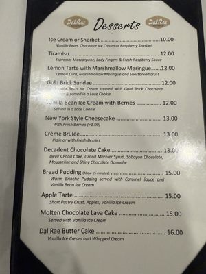 Menu photo 7 Dal Rae Restaurant Pico Rivera, CA