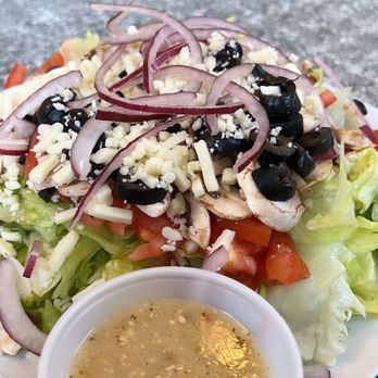 Shane's Pizza and Pints - The large salad - Pizza Near Me - San Marcos, California Shane's Pizza and Pints - The large salad - Pizza Near Me - San Marcos, California