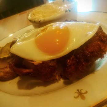 Big Jones - Sweet and Spicy Fried Chicken Biscuit on their weekend brunch menu. - Southern Near Me - Chicago, Illinois