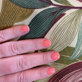 Ruby Nails - Gel manicure in coral reef dnd 556 - Nail Salons Near Me - Tulsa, Oklahoma Ruby Nails - Gel manicure in coral reef dnd 556 - Nail Salons Near Me - Tulsa, Oklahoma