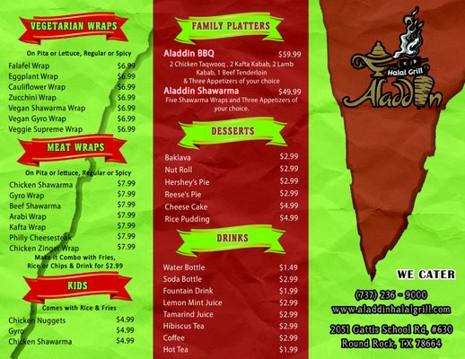Menu photo 4 Aladdin Halal Grill Round Rock, TX