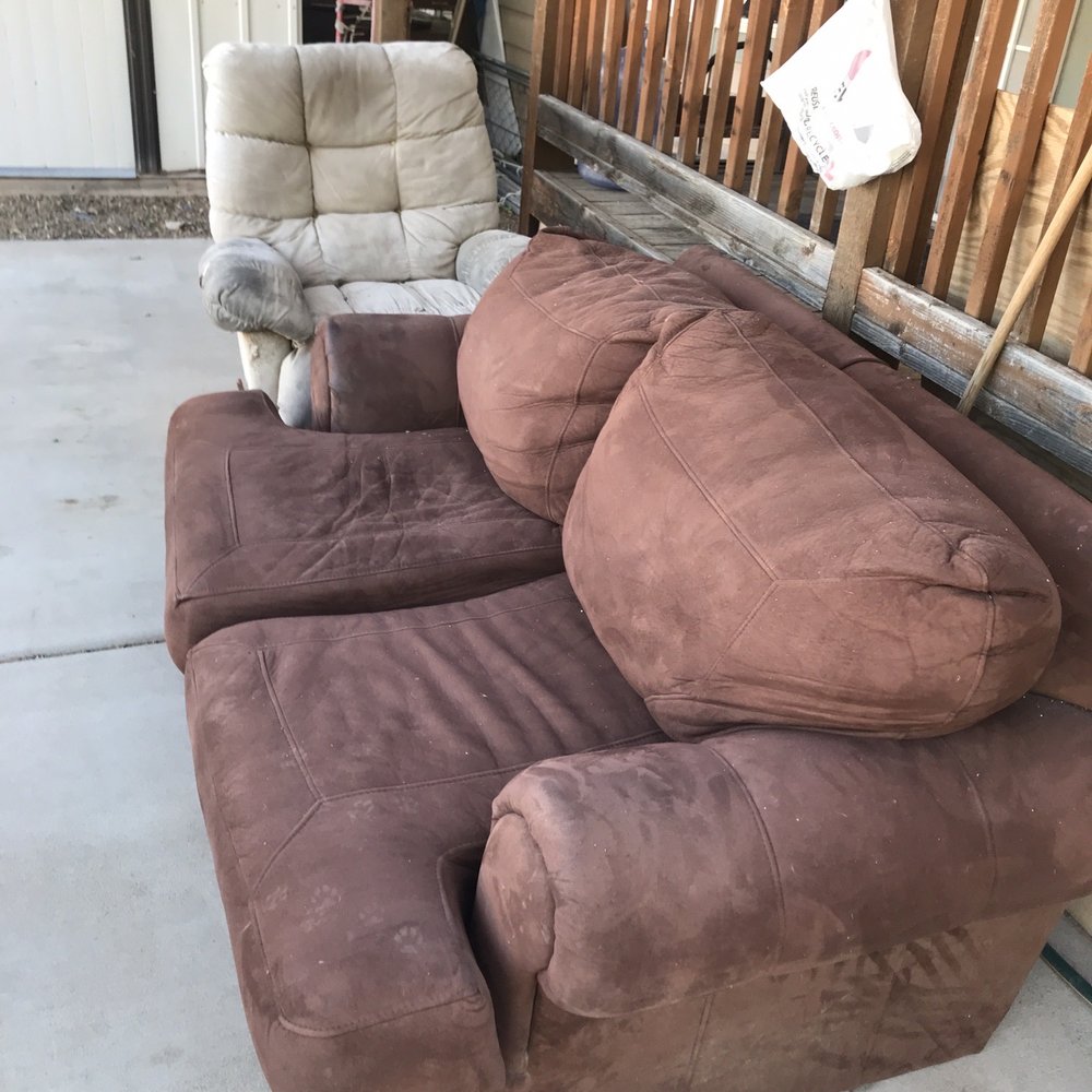 Got Junk - Sofa and recliner - Junk Removal & Hauling Near Me - Cottonwood, Arizona Got Junk - Sofa and recliner - Junk Removal & Hauling Near Me - Cottonwood, Arizona