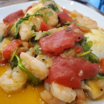 Another Broken Egg Cafe - Skinny Shrimp Benedict - Breakfast & Brunch Near Me - Jacksonville Beach, Florida Another Broken Egg Cafe - Skinny Shrimp Benedict - Breakfast & Brunch Near Me - Jacksonville Beach, Florida