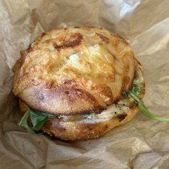 Panera Bread - So Good! Chicken Roma on Asiago Bagel - Sandwiches Near Me - Oklahoma City, Oklahoma