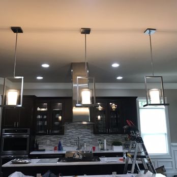 TV Mounting Pros - Lighting fixture installed by TV Mounting Pros - Home Theatre Installation Near Me