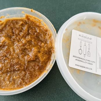 Kusina - This is shrimp bagoong - my it's very salty!! - Filipino Near Me - Jacksonville, Florida