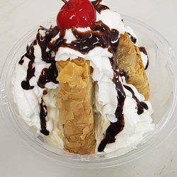 Baklava sundae