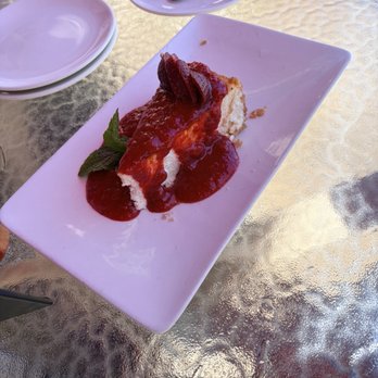 Anthony's Bell Street Diner - Strawberry Basil Cheesecake! Everyone loved it!! - Seafood Near Me - Seattle, Washington