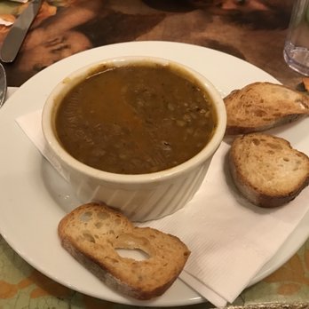 Cafe Angelique - Lentil soup- really flavorful - Coffee & Tea Near Me - Tenafly, New Jersey