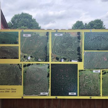 Great Vermont Corn Maze - Prior year's maze designs (2) - Attraction Farms Near Me - Danville, Vermont