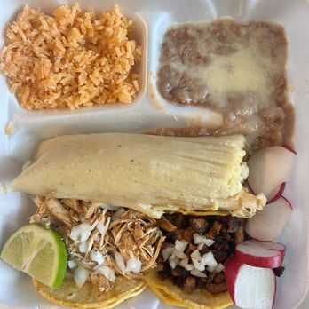 Tamales House - One Tamale and 2 Soft Tacos combo - Mexican Near Me - Reseda, California Tamales House - One Tamale and 2 Soft Tacos combo - Mexican Near Me - Reseda, California