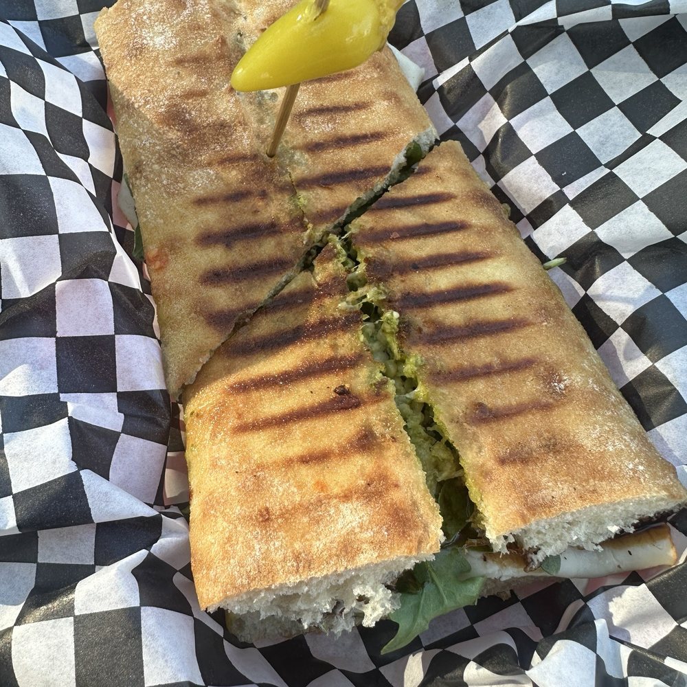 Paninik - Pesto Pop panini - Food Trucks Near Me - Austin, Texas
