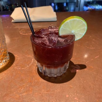 The General Public - Purple rain... off the menu drink - New American Near Me - Houston, Texas