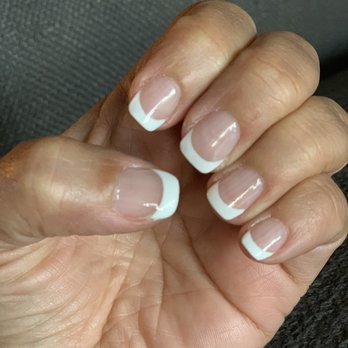Be My Nails - My Gel French tip today set today - Nail Salons Near Me - Milpitas, California