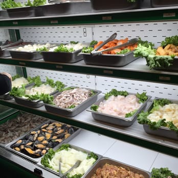 Happy Lamb Hot Pot - The self serve shelve. Section 1 - Mongolian Near Me - Toronto, Ontario