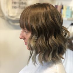 Holly Wright at Rooted beauty + wellness collective - Cut and Styled