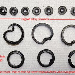 Midas - Plug seals and grommets should be replaced when the valve cover gasket is replaced.