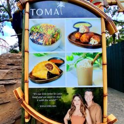 Toma orang cafe at Busch gardens wild oasis