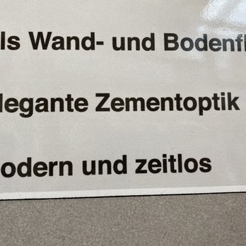 Bauhaus - Elegante Zementoptik - Building Supplies Near Me - Berlin, BE