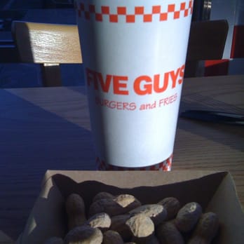 Five Guys - Drink & Peanuts - Burgers Near Me - Aurora, Colorado