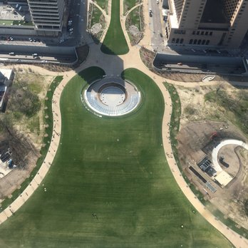 Gateway Arch - View from the arch over the park and downtown area (west view) - Landmarks & Historical Buildings Near Me - St. Louis, Missouri