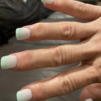 Nail Chic Spa - White w green - Nail Salons Near Me - El Cajon, California Nail Chic Spa - White w green - Nail Salons Near Me - El Cajon, California
