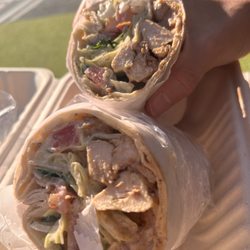 Shukran Mediterranean Food - Chicken Shawarma wrap