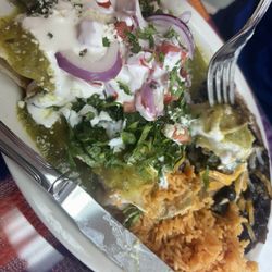 Food juquilita deli - Shrimp enchilada
