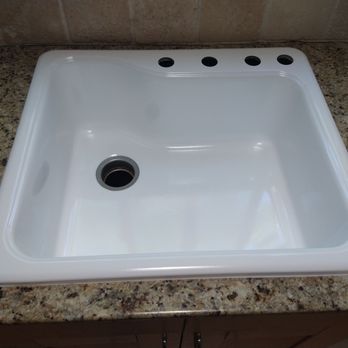 Central Coast Refinishing - After: Smooth and glossy white appearance! - Refinishing Services Near Me - Watsonville, California Central Coast Refinishing - After: Smooth and glossy white appearance! - Refinishing Services Near Me - Watsonville, California