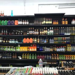 Beer .. wine ..  liquor..cigarettes.. cigar.. grocery... snacks... soda.. sweet candy