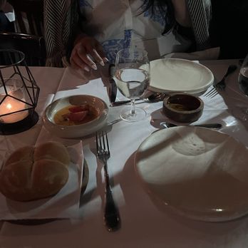 Don Julio - The so called cubierto, which is bread, and tomatoes with olive oil, that they charge you wether you wanted or not smh - Steakhouses Near Me - Buenos Aires, C Don Julio - The so called cubierto, which is bread, and tomatoes with olive oil, that they charge you wether you wanted or not smh - Steakhouses Near Me - Buenos Aires, C