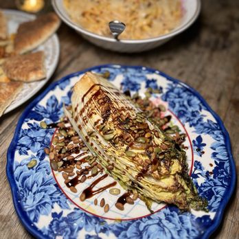 Lady Byrd Cafe - Grilled Napa Cabbage - New American Near Me - Los Angeles, California